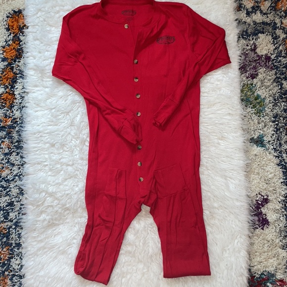 Sportsman’s Warehouse Union Suit Red, M - Picture 2 of 8